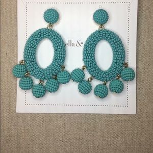 Stella & Dot Beaded drop Chandeliers